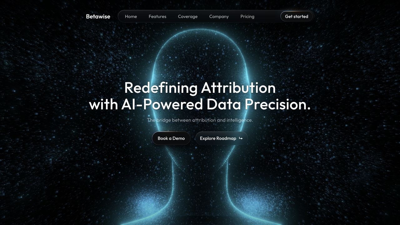 Diseño interactivo Betawise Hero