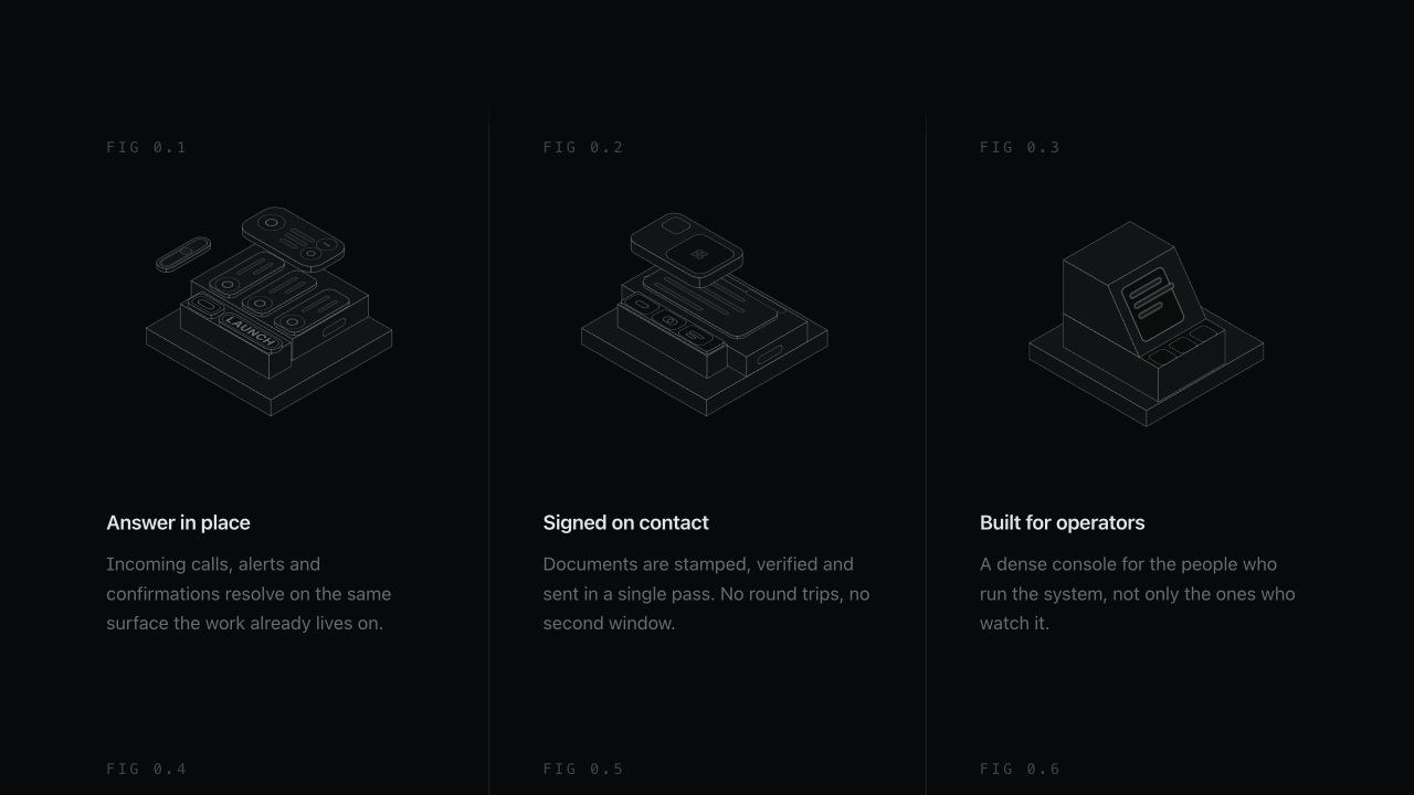 Diseño interactivo Isometric Motion Grid