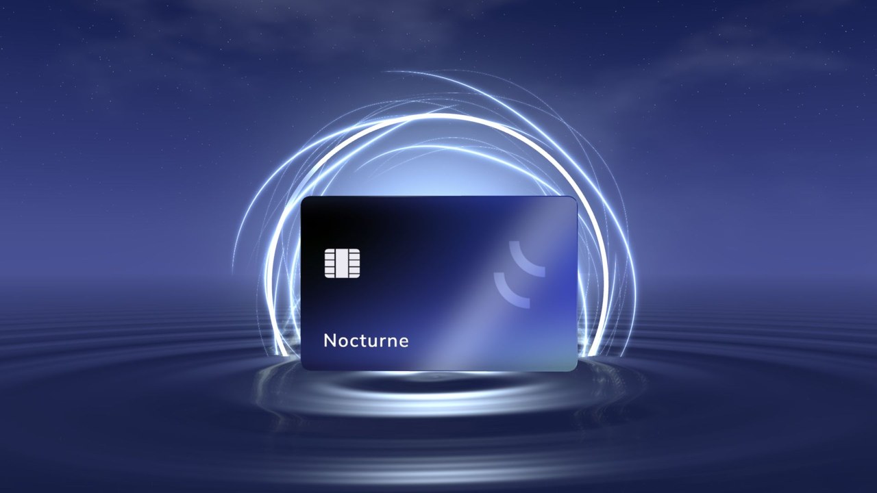 Diseño interactivo Nocturne Card