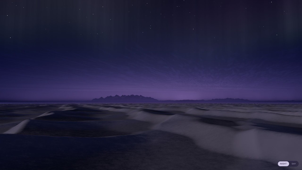 Diseño interactivo Purple Desert